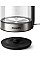 Електрочайник Philips Series 5000 1.7л, скло, чорно-сріблястий