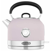 Электрочайник ARDESTO Lilac Dream, 1.7л, металл, мат, Otter, лиловый