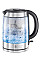 Електрочайник Russell Hobbs Clarity 1л, скло, чорний