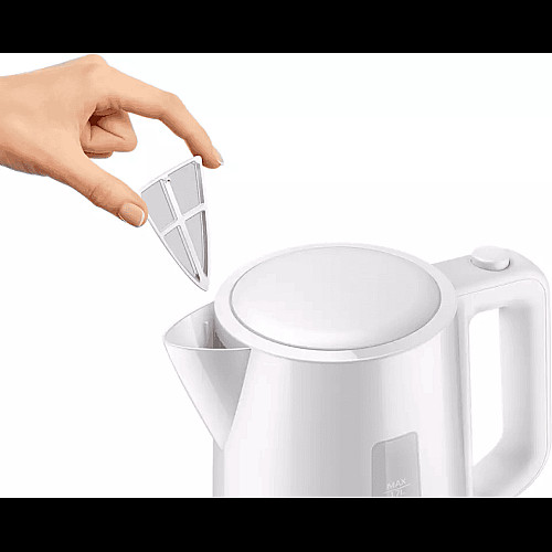 Електрочайник Philips Series 3000 1.7л, пластик, білий