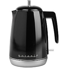 Електрочайник Gorenje 1.7л, Strix контроль, чорний