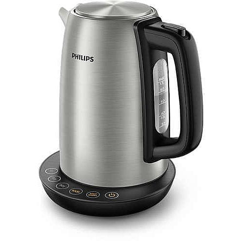 Электрочайник Philips Avance Collection 1.7л, 4 темп.реж, металл