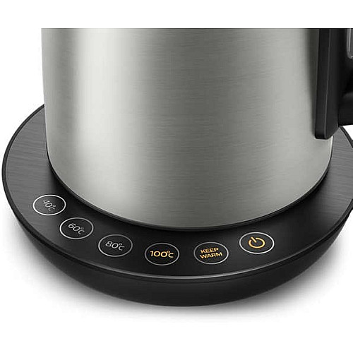 Электрочайник Philips Avance Collection 1.7л, 4 темп.реж, металл