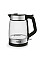 Электрочайник Tefal Glass Kettle 1.7л, стекло, с подсветкой, черно-серебряный