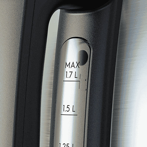 Электрочайник Electrolux 1.7л, Strix, металл, нерж. сталь