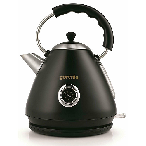 Електрочайник Gorenje 1.7л, пластик, чорний