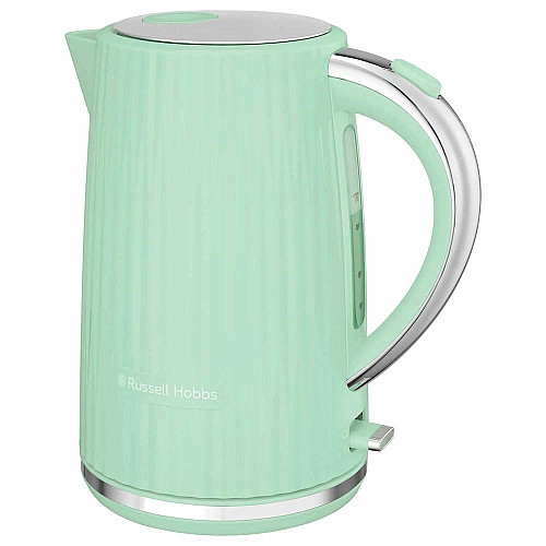 Электрочайник Russell Hobbs Eden, 1.7л, нержавеющая сталь, пластик, фисташковый