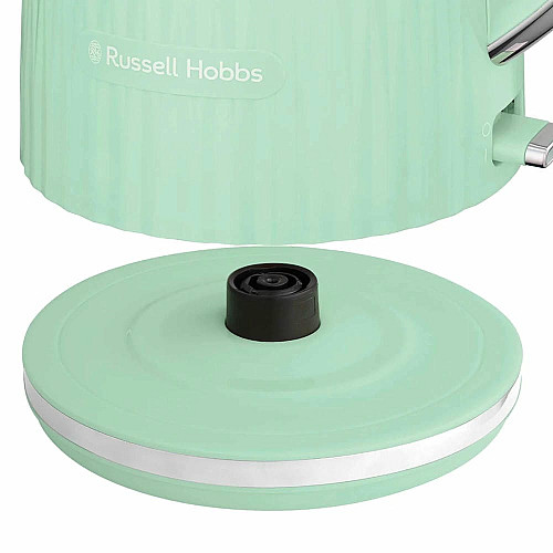 Электрочайник Russell Hobbs Eden, 1.7л, нержавеющая сталь, пластик, фисташковый