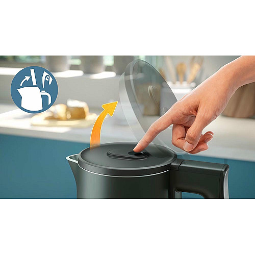 Электрочайник Philips Double Walled Kettle, 1.7л, Strix, с двойными стенками, черный