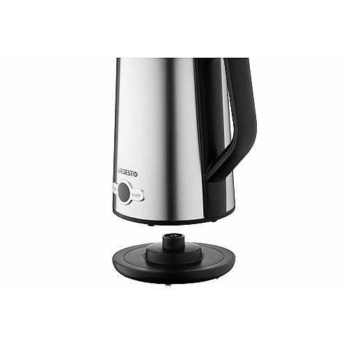Электрочайник ARDESTO Steel Collection 1.7л, Strix, LED дисплей, двойные стенки, серебристый