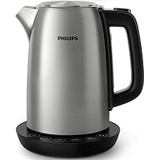 Електрочайник Philips Avance Collection 1.7л, 4 темп.реж, метал