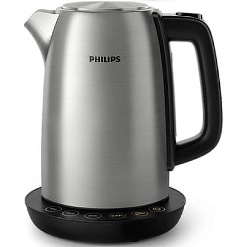 Электрочайник Philips Avance Collection 1.7л, 4 темп.реж, металл