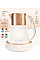 Електрочайник Russell Hobbs Calm, 1.7л, скло, біло-мідний