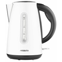 Електрочайник ARDESTO 1.7л, Strix, метал, білий