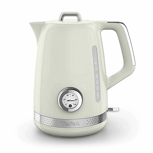 Електрочайник Tefal Soleil+ 1.7л, Strix, пластик, бежевий