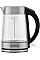 Електрочайник Gorenje 1.7л, 2,200 Вт, strix контроль, скло, нерж