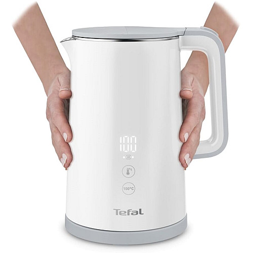 Электрочайник Tefal Sense kettle 1.7л, Strix, с двойными стенками, 5 темп.реж, черный