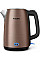 Электрочайник Philips Viva Collection 1.7л, металл, LED подсветка, медно-черный