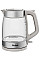 Електрочайник Tefal Glass Kettle 1.7л, скло, з підсвіткою, біло-срібний