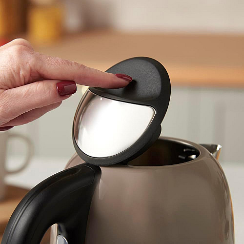 Електрочайник Russell Hobbs, 1.7л, метал, мокко
