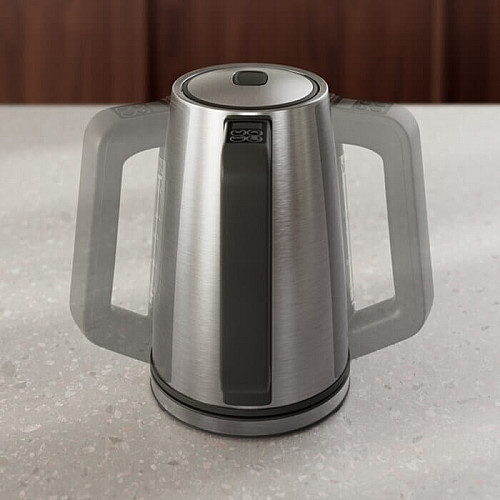 Электрочайник Electrolux 1.7л, Strix, дисплей, металл, поддержка температуры, нерж. сталь