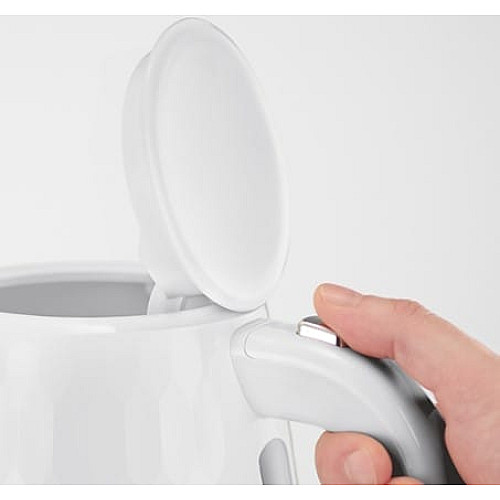 Електрочайник Russell Hobbs Honeycomb 1.7л, пластик, білий