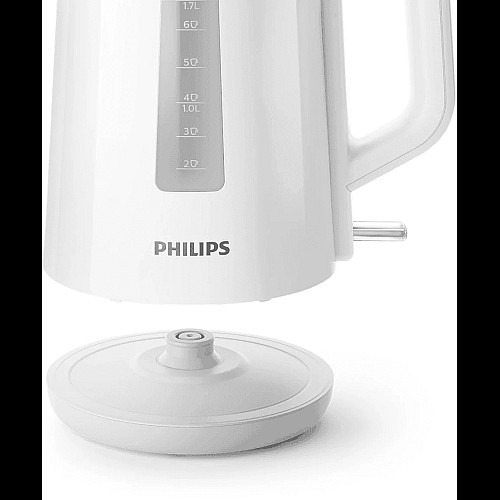 Електрочайник Philips Series 3000 1.7л, пластик, білий