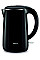 Електрочайник Tefal Safe`tea 1.7л, Strix, пластик, чорний глянець