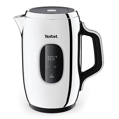 Электрочайник Tefal Majestuo 1.5л, с двойными стенками, 9 темп.реж, поддержание температуры, сенc. управление, нержавеющая сталь