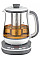 Електрочайник Tefal Tastea tea maker 1.5л, скло, заварник, біло-сірий