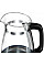 Електрочайник Russell Hobbs Hourglass 1.7л, скло, підсвічування, чорно-сріблястий