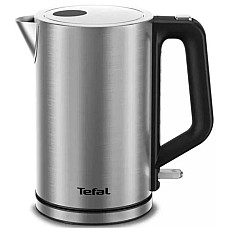 Електрочайник Tefal Bronx Electric 1.7л, нерж. сталь, сірий
