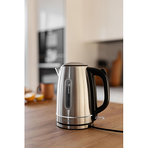 Електрочайник Gorenje 1.7л, Strix-контроль, метал, нерж