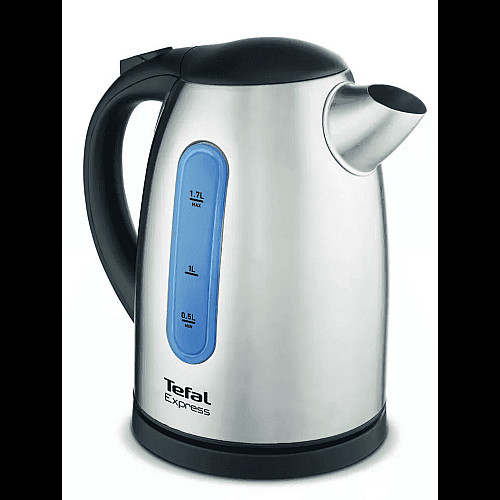 Електрочайник Tefal Express 2 1.7л, нерж. сталь, сірий