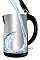 Електрочайник Tefal Safe`tea 1.7л, Strix, пластик, чорний глянець