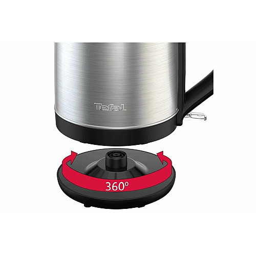 Електрочайник Tefal Subito 1.7л, нерж. сталь, чорний