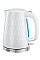 Електрочайник Russell Hobbs Honeycomb 1.7л, пластик, білий