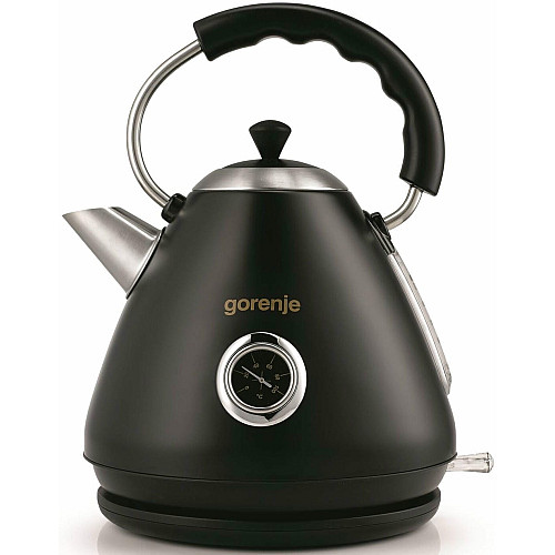 Електрочайник Gorenje 1.7л, пластик, чорний