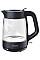 Електрочайник Tefal Morning Glass Kettle, 1.7л, скло, з підсвіткою, чорний