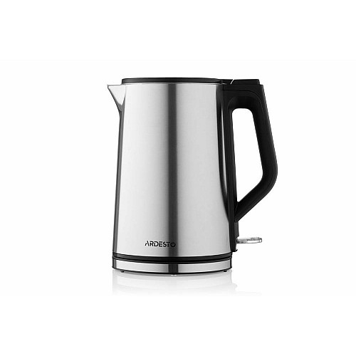 Электрочайник ARDESTO Steel Collection 1.5л, двойные стенки, серебристый
