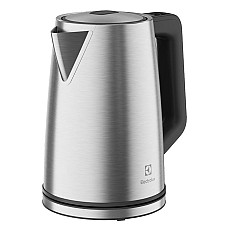 Електрочайник Electrolux 1.7л, Strix, дисплей, метал, підтримка температури, нерж. сталь