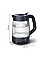 Електрочайник Tefal Morning Glass Kettle, 1.7л, скло, з підсвіткою, чорний