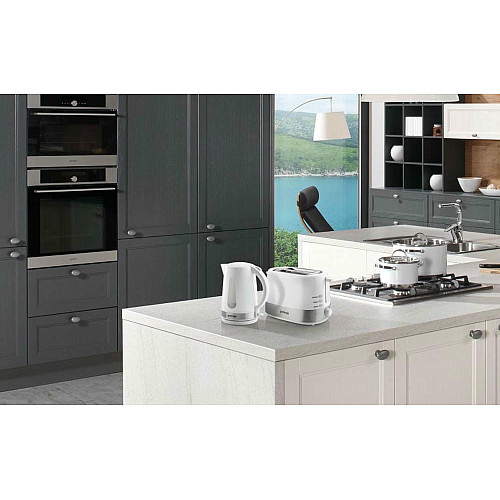 Електрочайник Gorenje 1.7л, пластик, білий