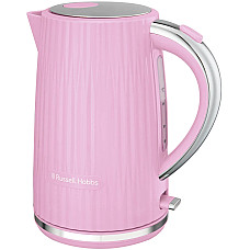 Електрочайник Russell Hobbs Eden, 1.7л, нержавіюча сталь, пластик, малиновий