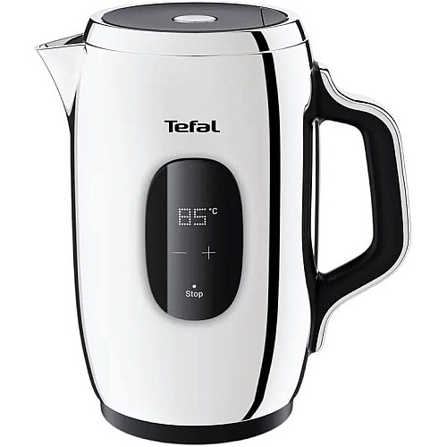 Электрочайник Tefal Majestuo 1.5л, с двойными стенками, 9 темп.реж, поддержание температуры, сенc. управление, нержавеющая сталь