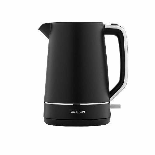 Электрочайник ARDESTO Timeless Elegance, 1.7л, Otter, пластик, черный матовый