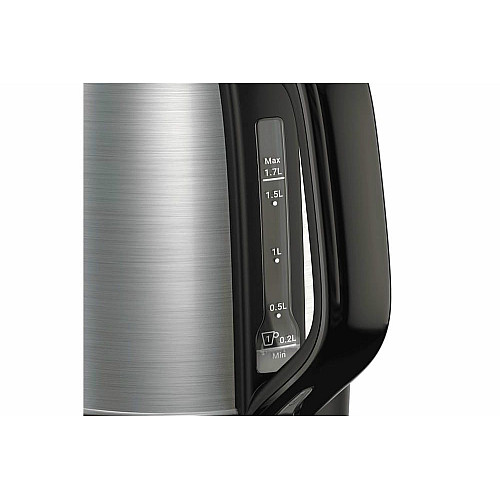 Електрочайник Tefal Subito 1.7л, нерж. сталь, чорний