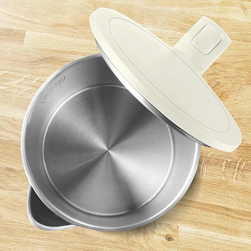 Электрочайник Tefal Thermo Protect, 1.5л, пластик, нержавеющая сталь, светло-бежевый