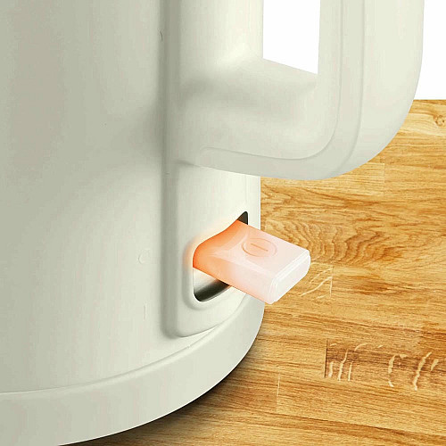 Электрочайник Tefal Thermo Protect, 1.5л, пластик, нержавеющая сталь, светло-бежевый