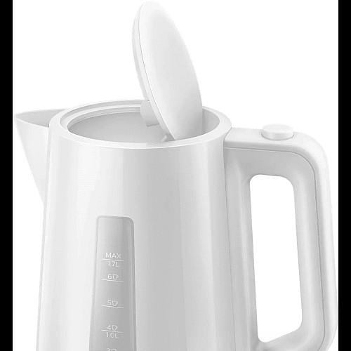 Електрочайник Philips Series 3000 1.7л, пластик, білий